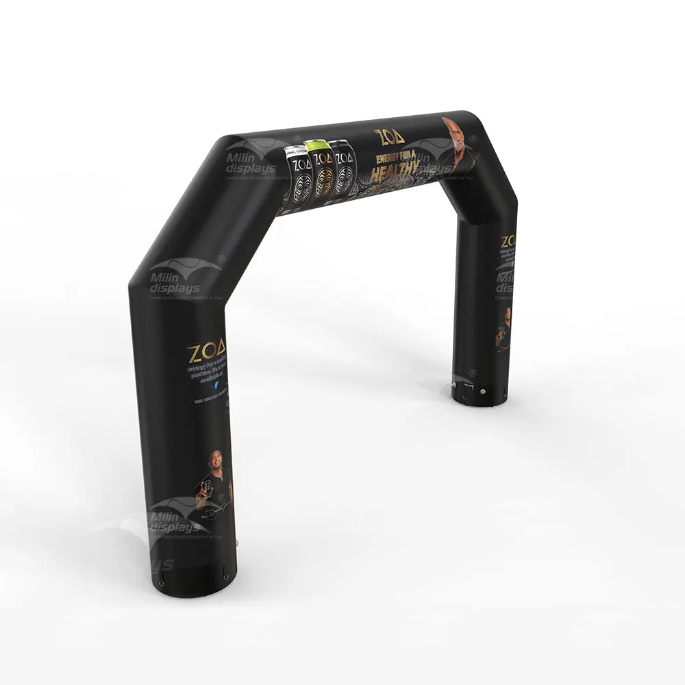 Sports event inflatable finish arch custom logo air arch for rental and sale