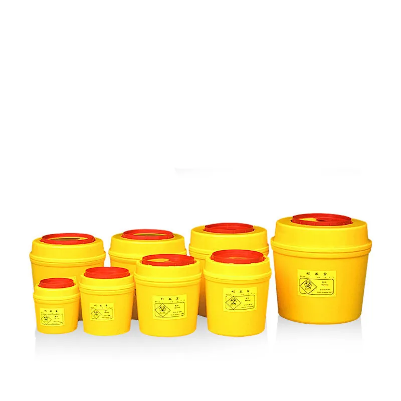 Container Medical Syringe Disposable Waste Disposal Red Biohazard Safe Needle Sharp Box