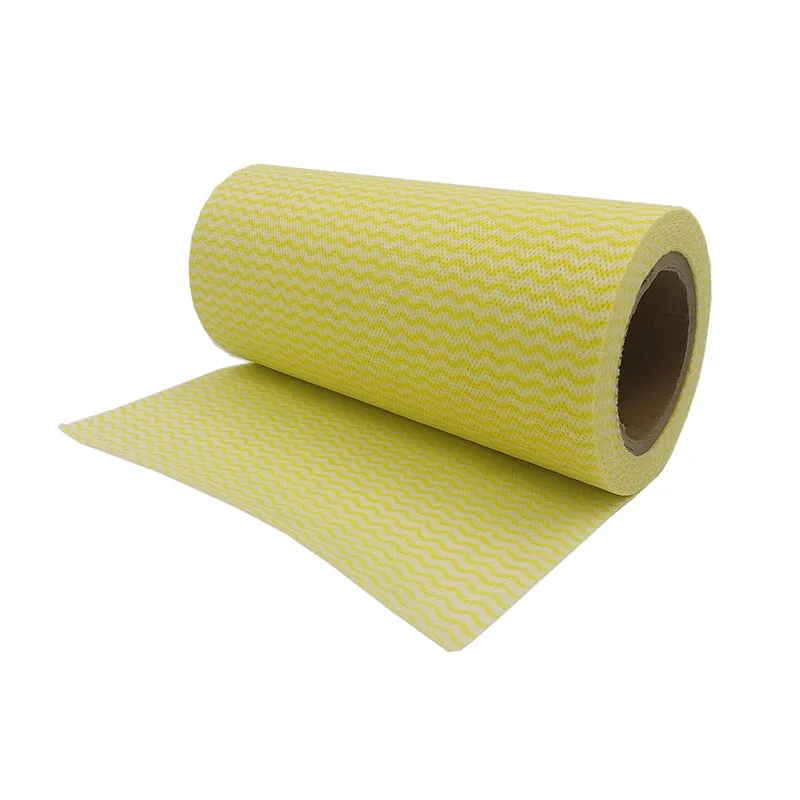 Viscose &  Polyester Non Woven Fabric Dry Floor Cloth Household Cleaning Wipes Disposable Home Cleaning Rag