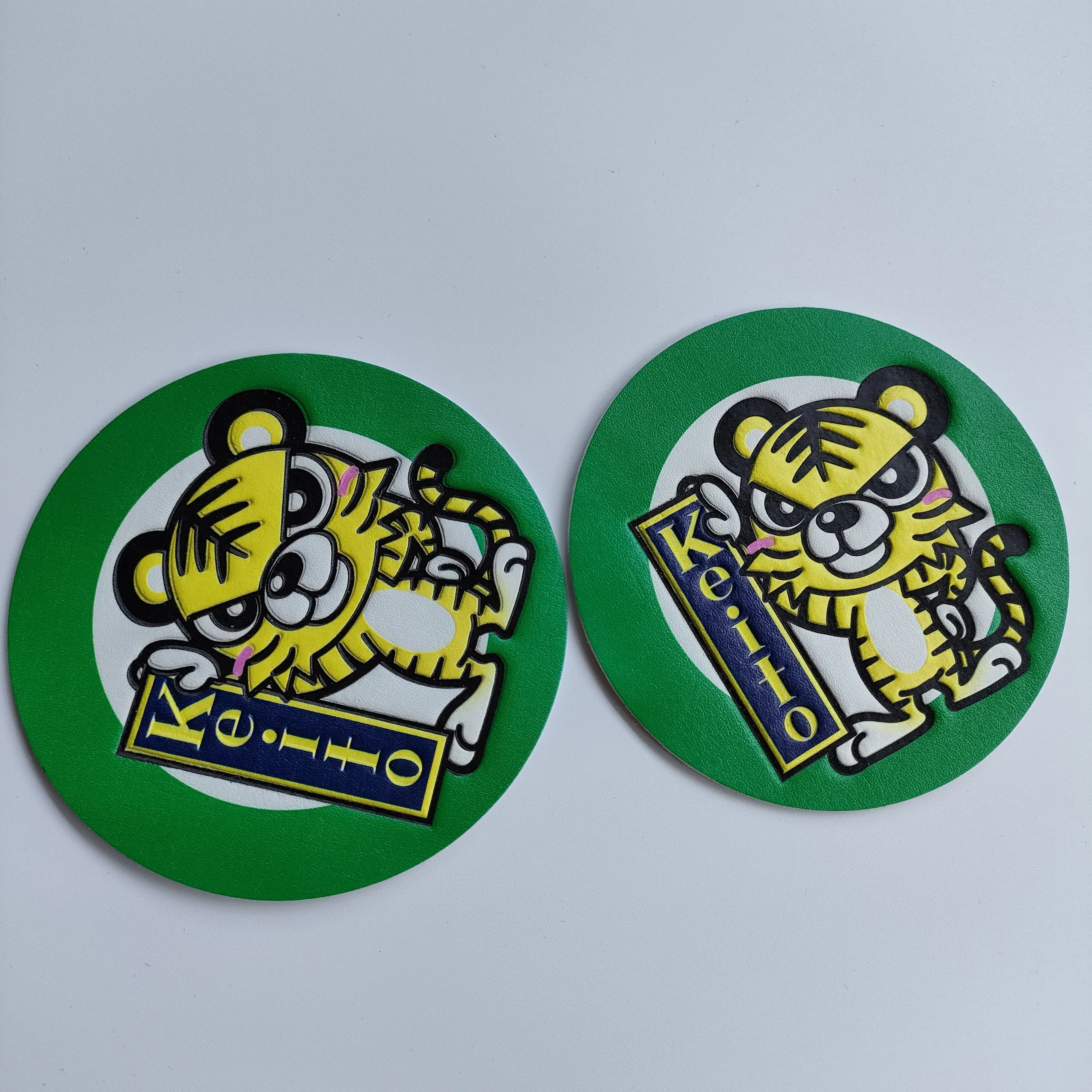 Manufacturer Custom Leather Label Embossed for Garment Handbag Decorative Patch TPU Leather Logo Label