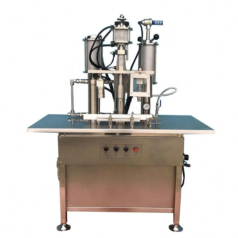 QGB-900C Semi-automatic Aerosol can Filling Machine ,aerosol machine/aerosol cans filling