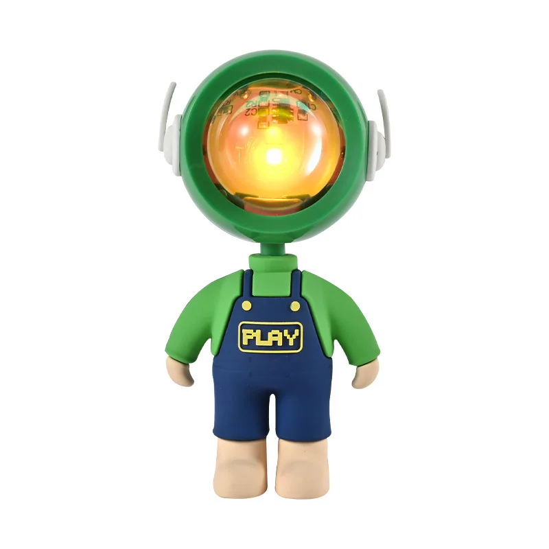 Mario Sunset Red Rainbow Atmosphere Light Robot Projection Light Simple Charging Night Light