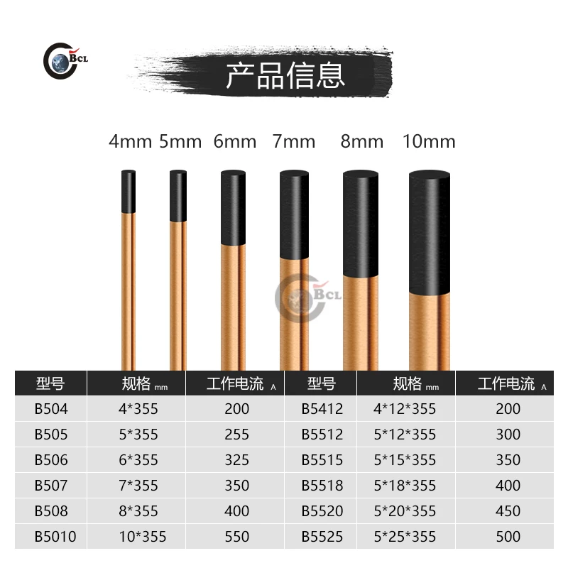 Copper coated electrode gouges holder torch gun Gouging carbon electrode carbon chinese factory