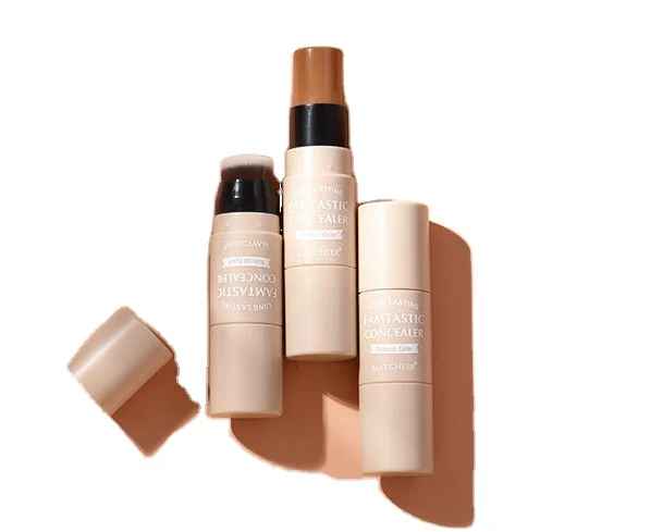 Free sample Double-Ended 2 in 1 Bronzer Highlighter 3D face makeup contour stick