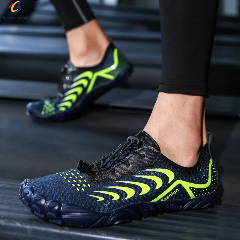 New arrival big size 35-45 fashion design water mens running shoes sport boys swimming shoes aqua shoes