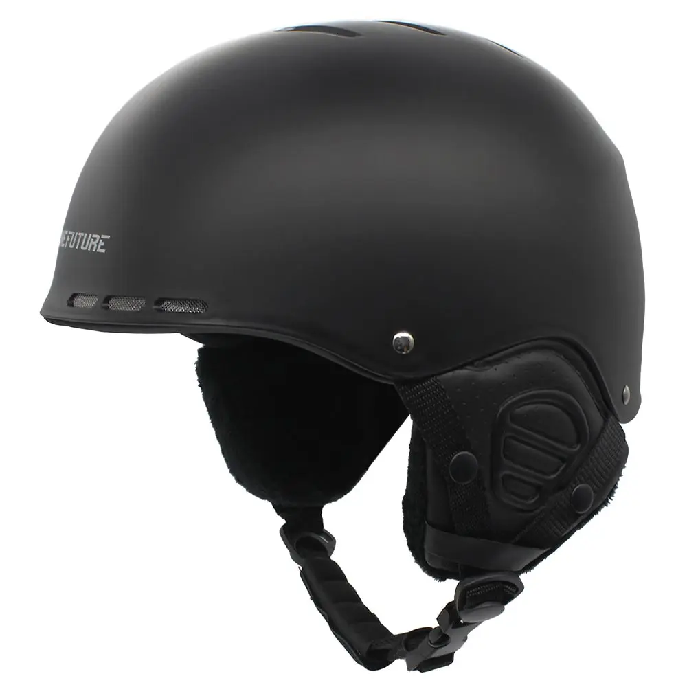 
Outdoor Sport Skiing helmet with ABS shell specially add the Visor and goggles hanger full size ski helmet 