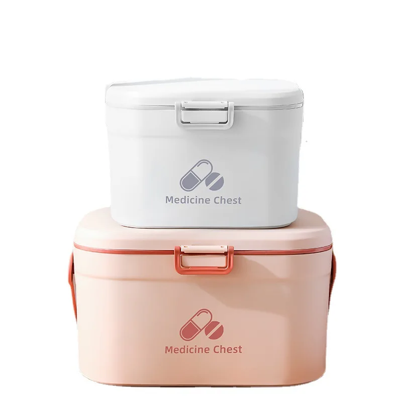 Outdoor Camping Equipment Multi-Function Portable Aid Kit In Medical Supplies Hiking Plastic First Aid Kit