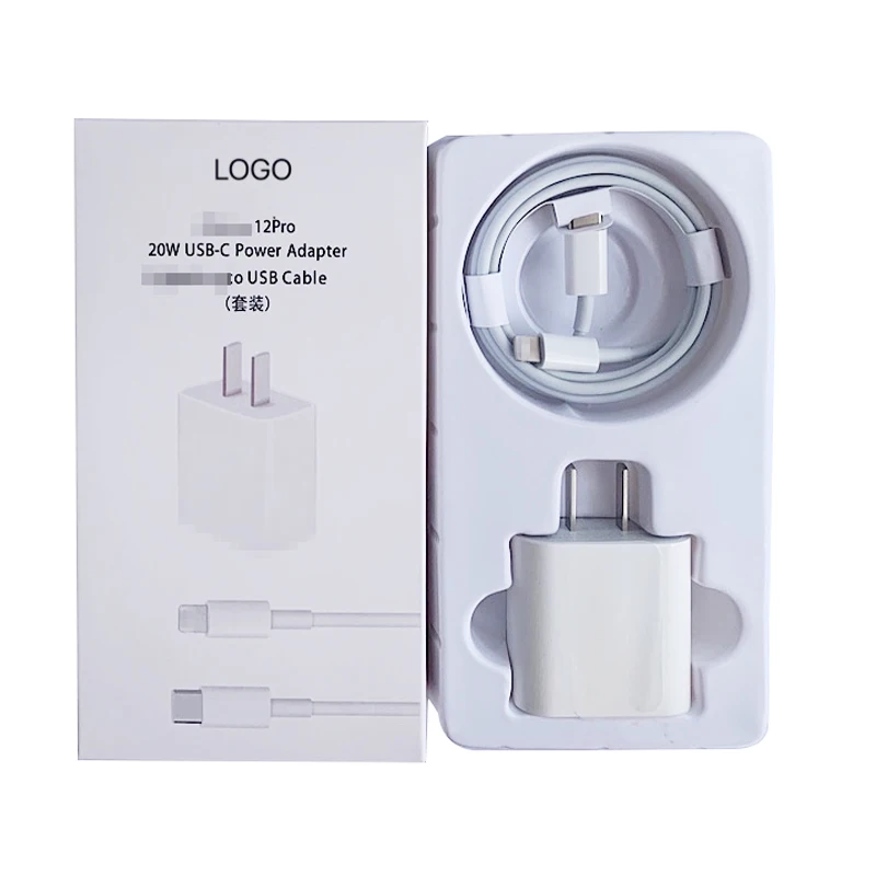 Free Sample Eu Us Uk Au Portable Fast Mobile Charging Type C Travel Adapter 20w Wall Charger For Apple For Iphone 12/13