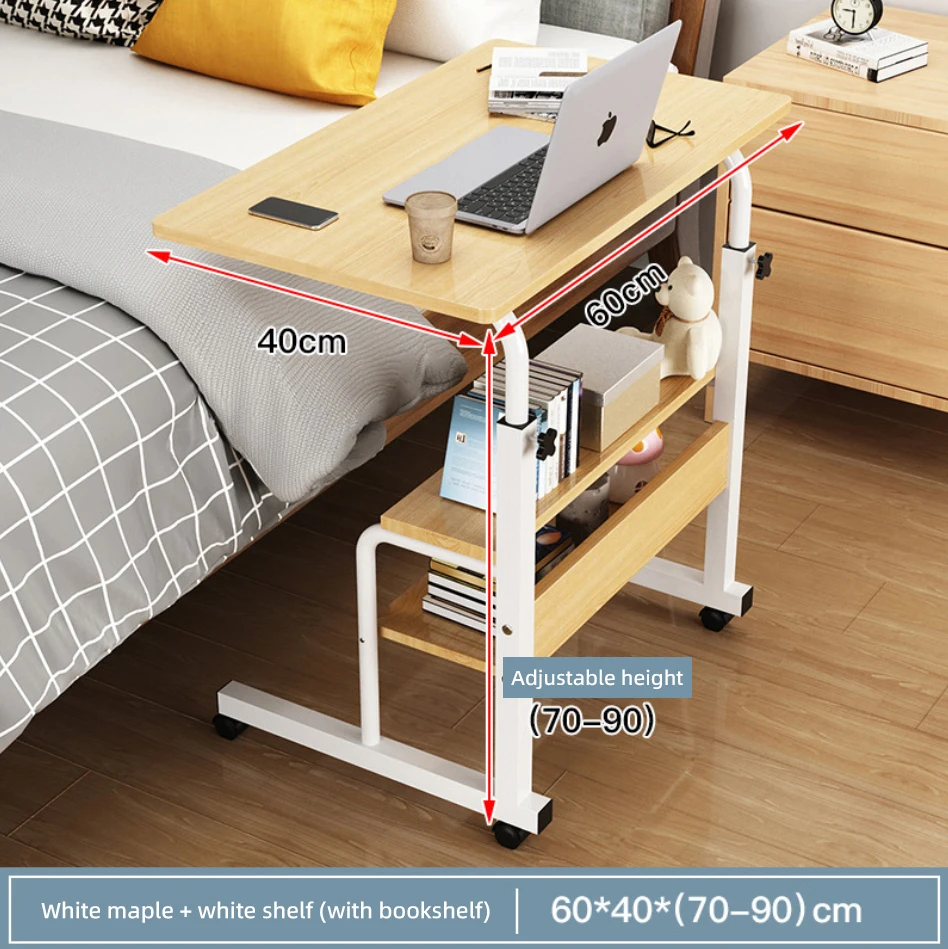 The Newest Wooden Laptop Stand Movable Table Home Office Mini Furniture For Working/Studying