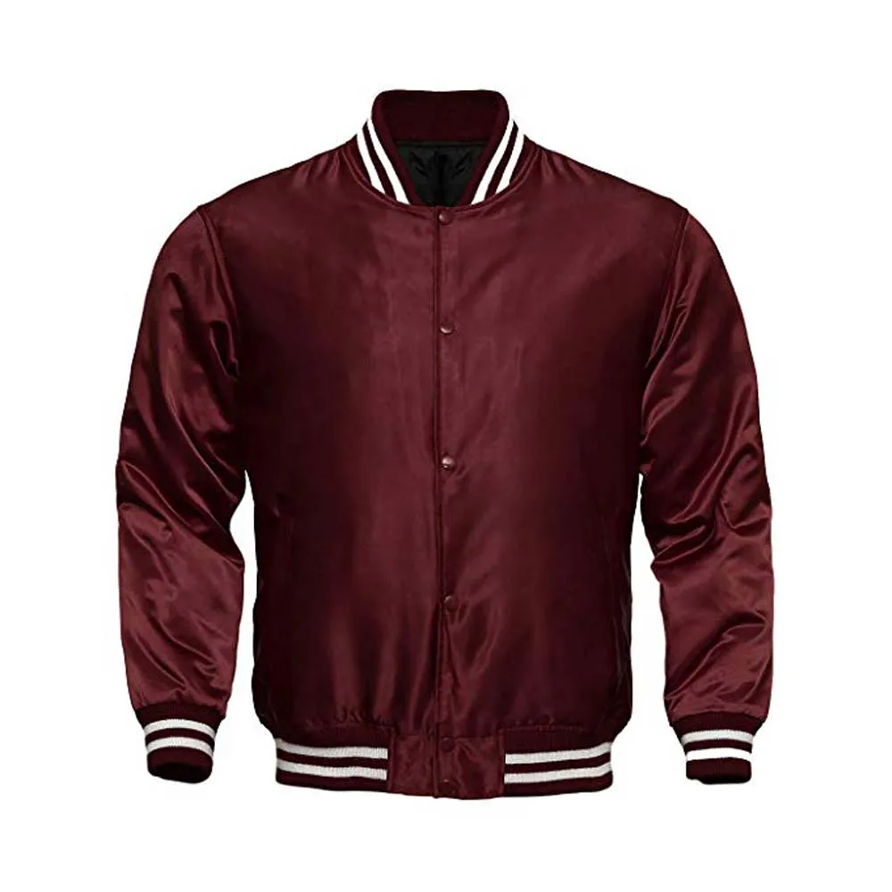 
custom letterman jackets winter quilted college satin jacket 7 days sample order support 