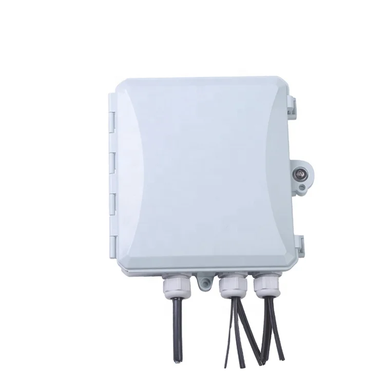 New design fiber optic equipment 12 core ABS terminal box 1 in 2 out  fiber optic box