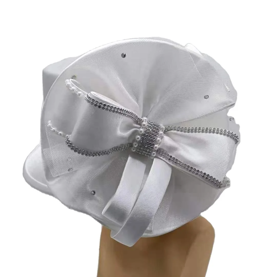 Европейская шляпа с широкими полями для торжественных вечеринок, Женская церковная шляпа, оптовая продажа, новинка, элегантная женская шляпа на День Матери