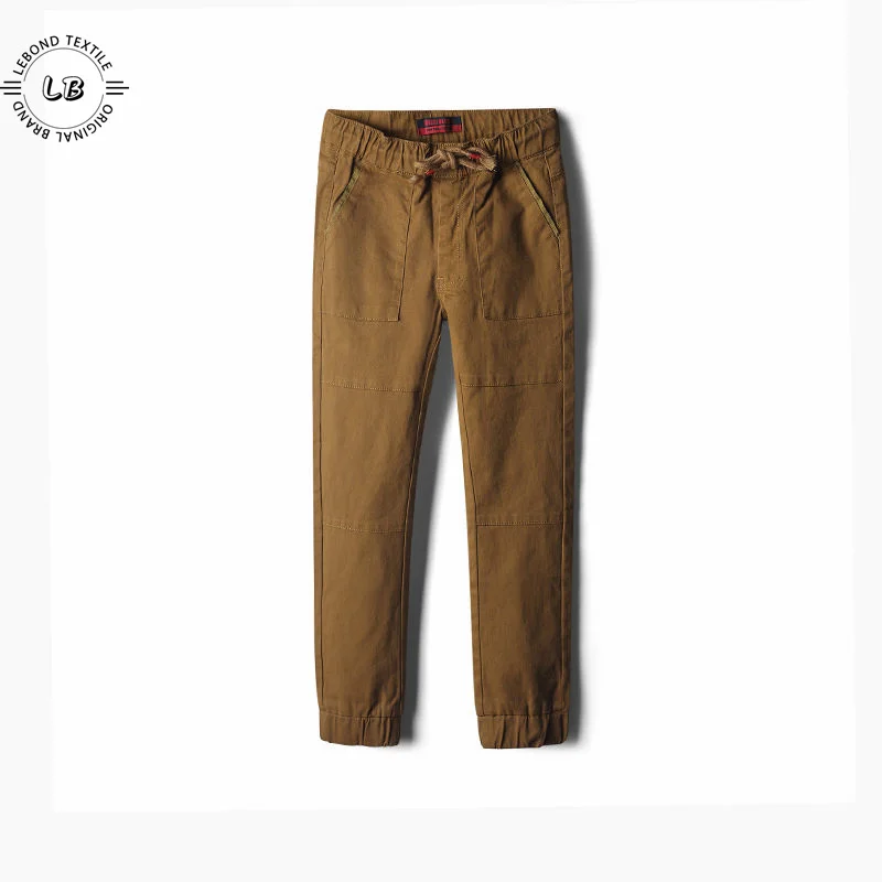 Cheap Wholesale Korean Style Child Clothing Boys Outdoor Warm Pants for Kids