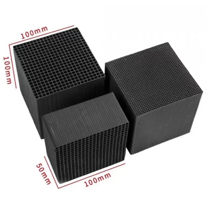 Custom Machinable Large Specific Surface Area Honeycomb Activated Carbon