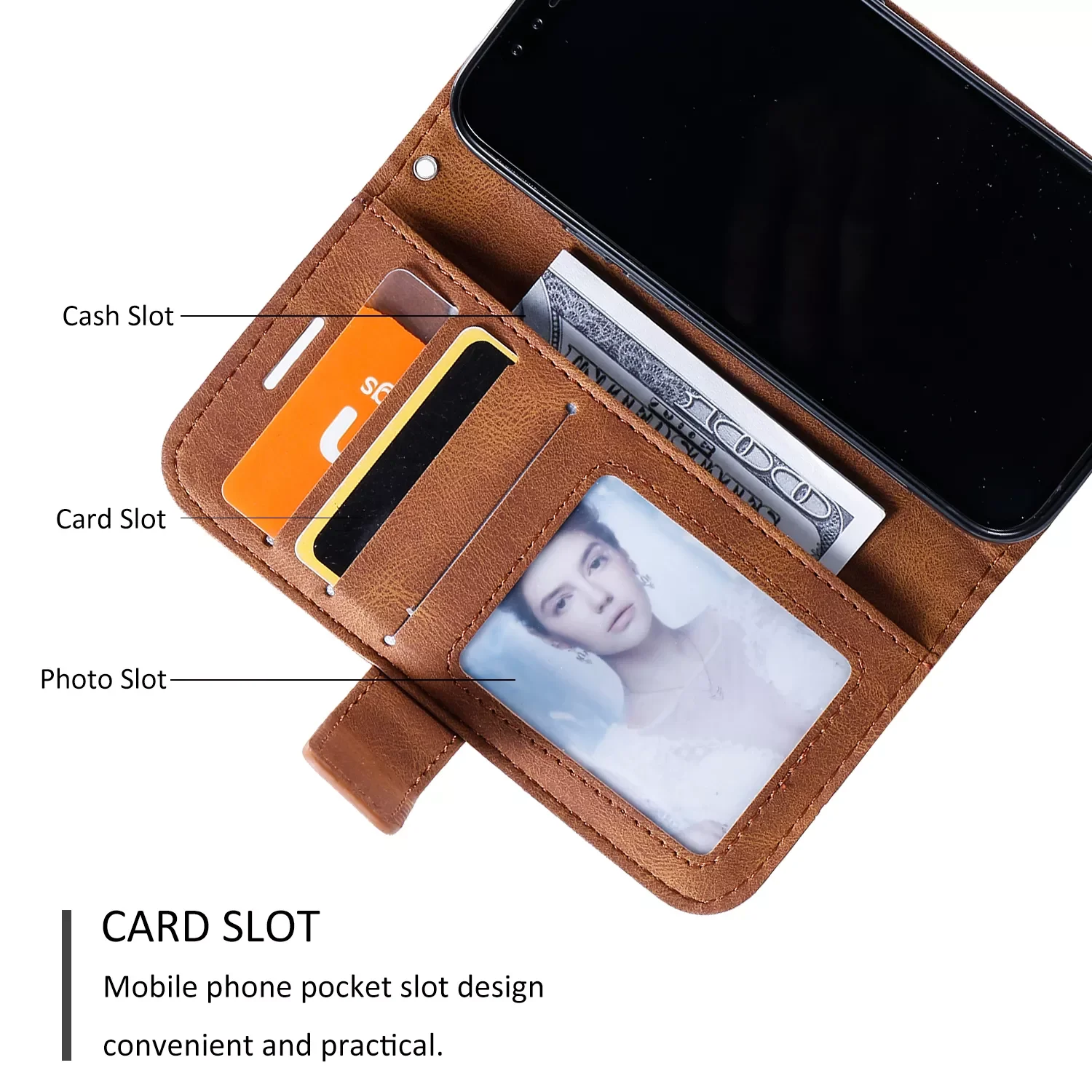 China Supplier Multifunction With Wallet Strap Mobile Back Cover For Samsung Phone Case PU leather Case For iPhone 13 Pro Max