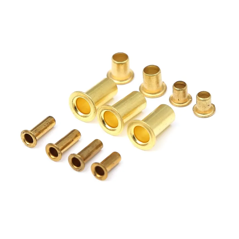 Copper Solid Hollow Rivets 12mm 10mm 16mm 20mm 2mm Custom Hollow Copper Rivets For Car