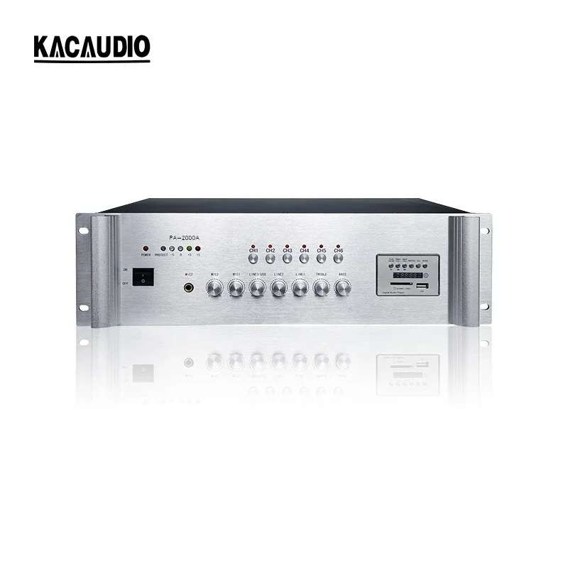 OEM High Power Amplifier 2000W Professional Power Mixer Subwoofer Amplifier Audio Circuit