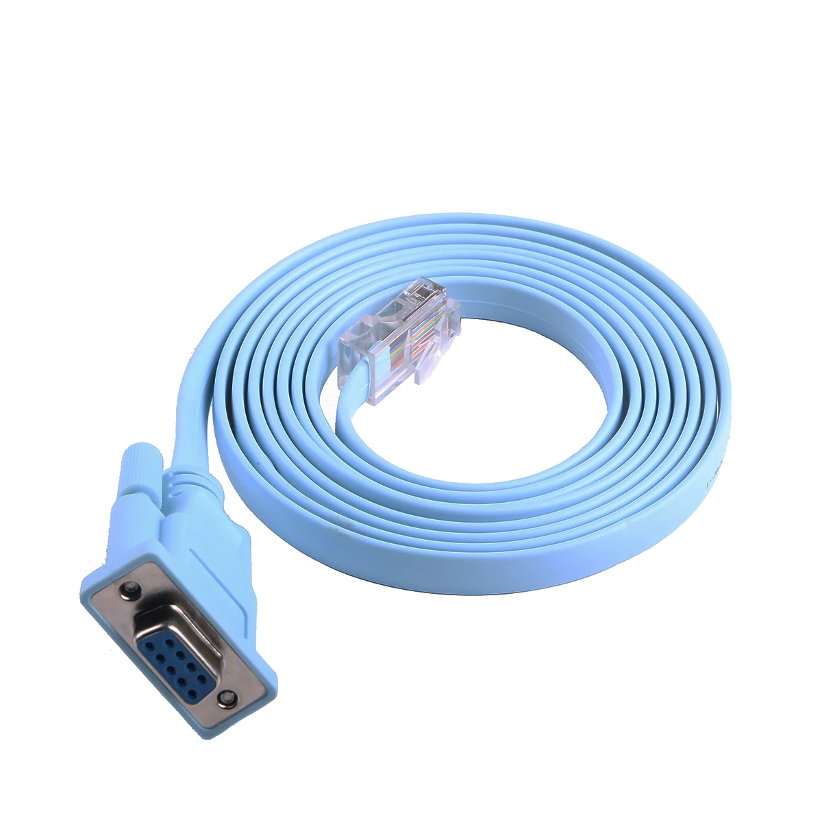 6ft/1.8m Compatible with  Routers Switches and Firewall ,DB9 to RJ45 RS232 Console Cable