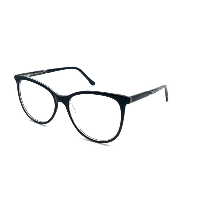
Manufacturers custom female fashion acetate glasses optical frames for sale 