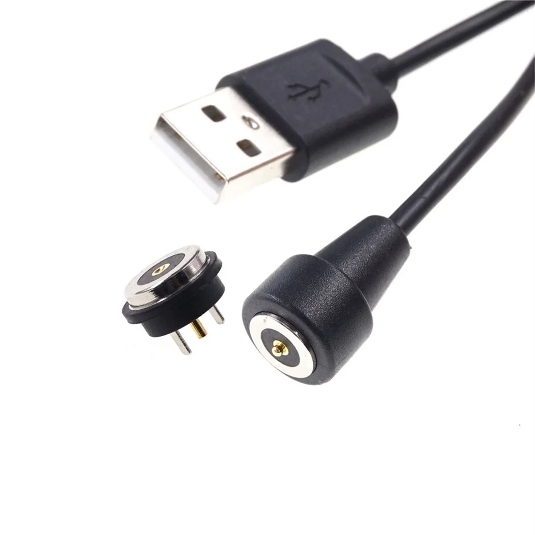 Quality Assurance Round 8.5mm Diameter Magnetic Connector Magnetic Pogo Pin Connector Mating USB Cable for Wearable Devices