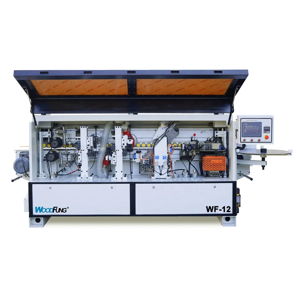 Auto Woodworking Edge Banding Machine WF12 for PVC Edge Band in Furniture Industry