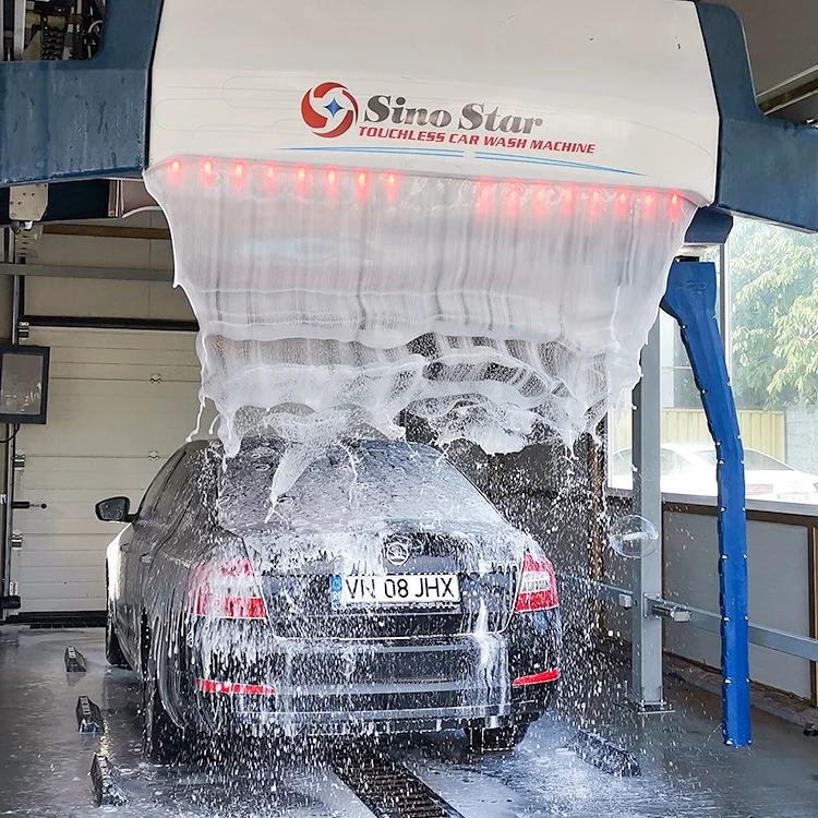 Бесконтактная автомойка высокого давления Sino Star установка на Украину минимум 4 5 минут
