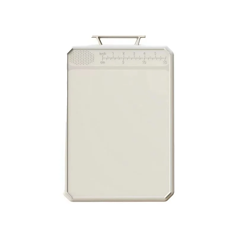 JOYWAVE Food Grade Non-slip Easy Clean PP Chopping Serving Blocks 2 In 1 Double Sided Stainless Steel Cutting Board for Kitchen