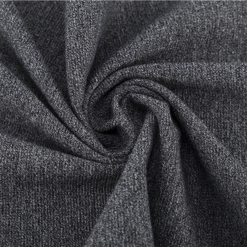 
Stock China Luxury Cotton Textile Black Jacquard Polyster Spandex Polo T Shirt Fabric For Sale 