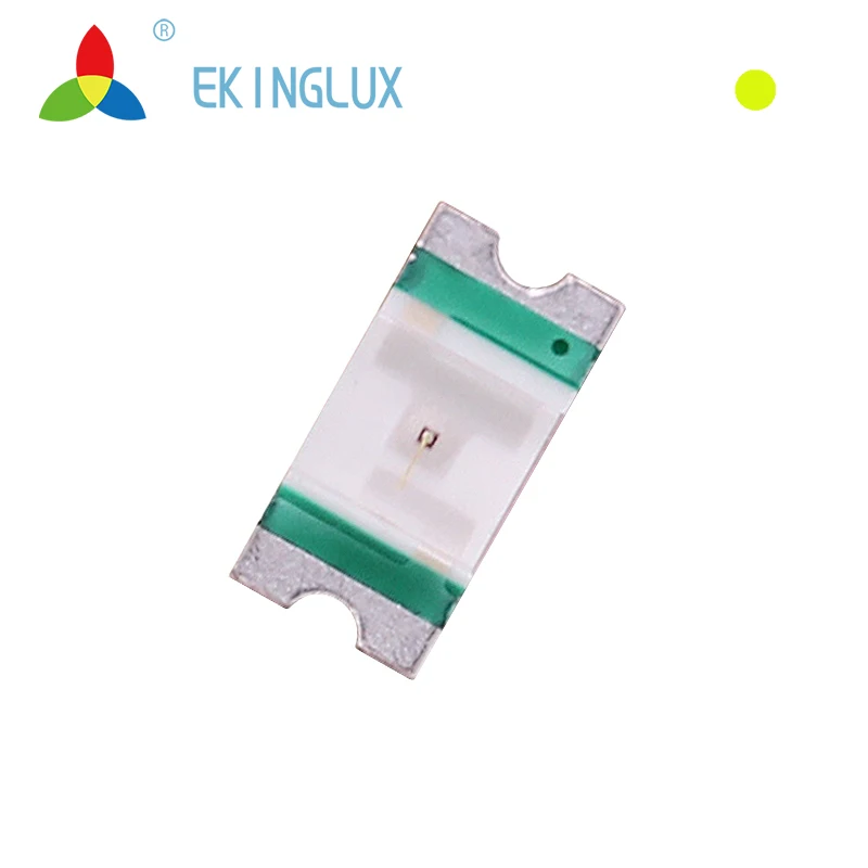 Ekinglux wholesale high quality yellow green 1206 reverse mount smd led light emitting diode