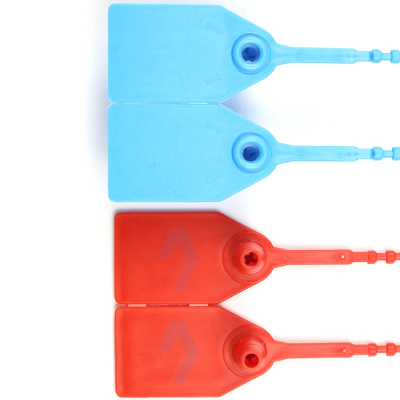 Plastic Tamper Seals, Zip Ties for Fire Extinguishers Pull Tite Security Tags Numbered Disposable Self-Locking Tie