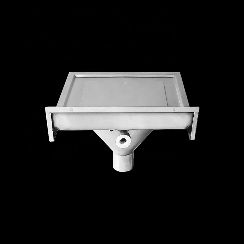Chuangxing wall mounted medical wash basin hospital stainless steel sluice sink disposal