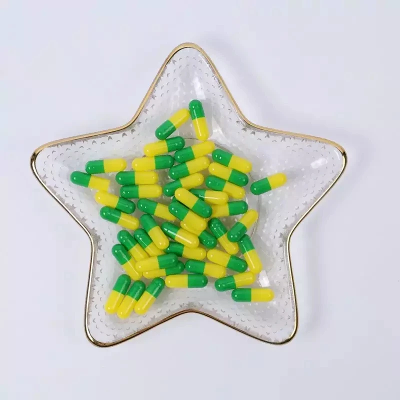 Customize Printed Different Color Halal Capsules Gelatin Vegetarian Empty Capsules