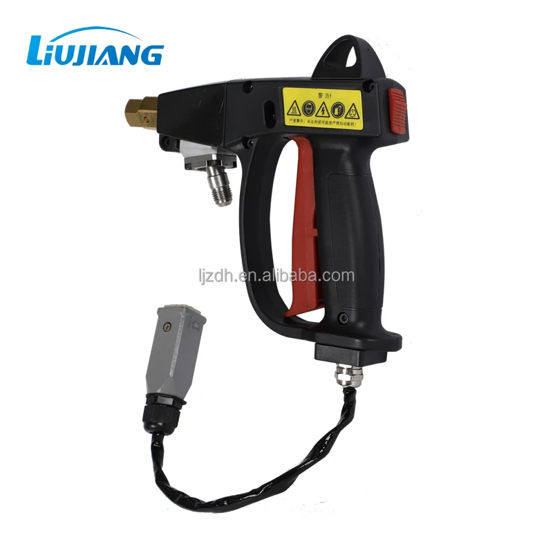 Liujiang manual industrial hot melt adhesive spiral spray guns with high quality sensors