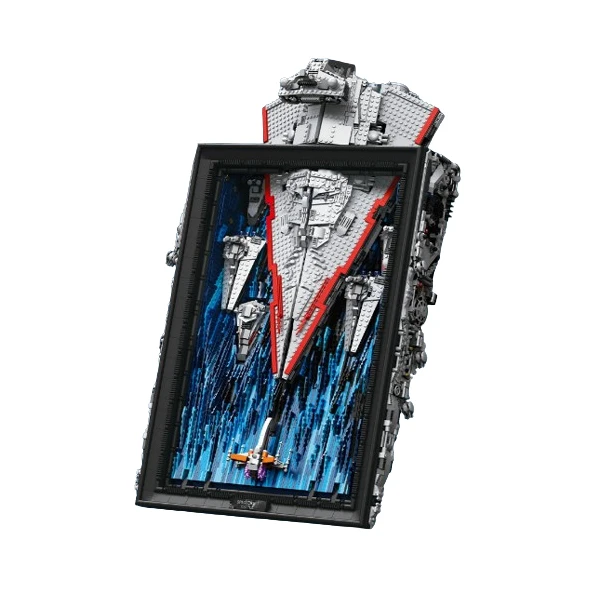 liangjun Reobrix 99007 5964PCS Movie series Interstellar Art Painting Building Blocks Puzzle Toy birthday gift