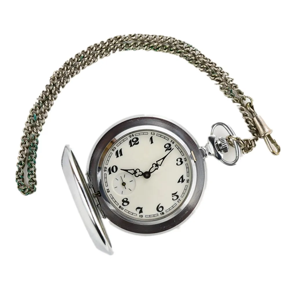 Necklace Chain Clock Pendant Antique Luxury custom mechanical pocket watch