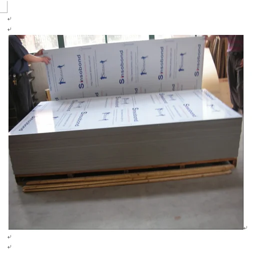 Alucobond Prices / alu panel price /fabric of pvdf