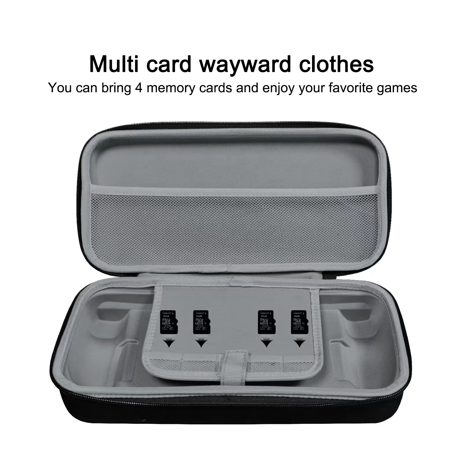 GP-807 Portable Carrying Case For Steam Deck Dust-proof Storage Bag Handbag Pouch