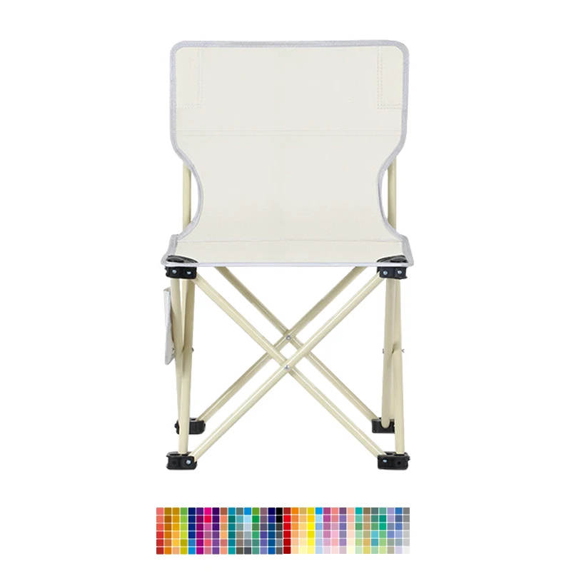 american light collapsable outdoor fishing backpack chair small carp bed fishing sand chair camping foldable