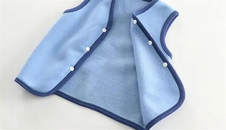 
Autumn winter newest baby velvet vest kids korean version warm clothes baby cardigan vest 