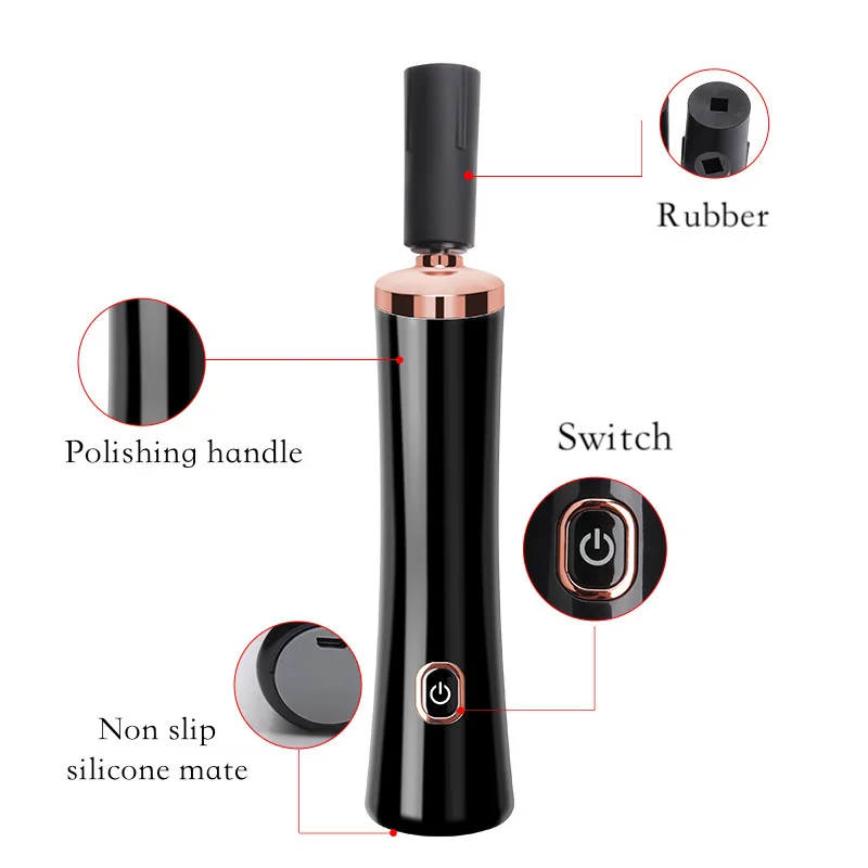PRAECLARUS Hot selling Time Saving Hands Free Electric Nail Lacquer Wake Up Device  Eyelash Extension Glue Shaker