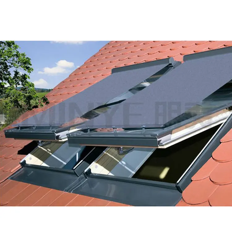 Good Quality Aluminum Skyview Roof Window Roof With The Sun Shade Blinds