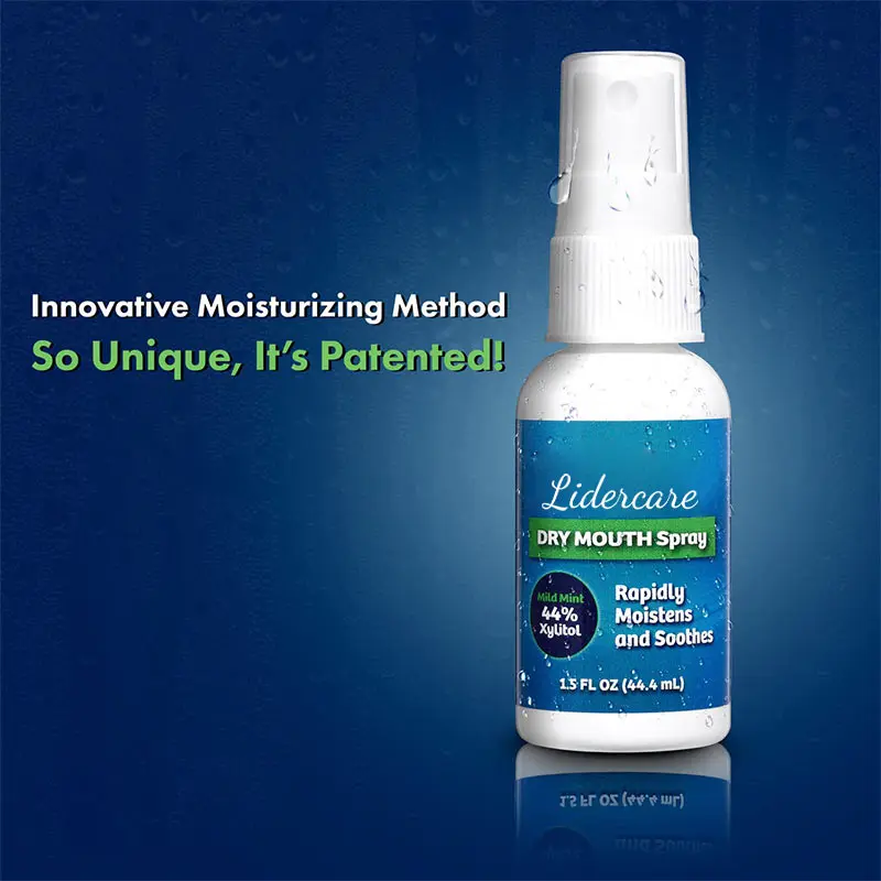 Private Label Organic Moisturizing Smoothing Fresh Breath Mouth Spray For Bad Breath Dry Mouth Spray