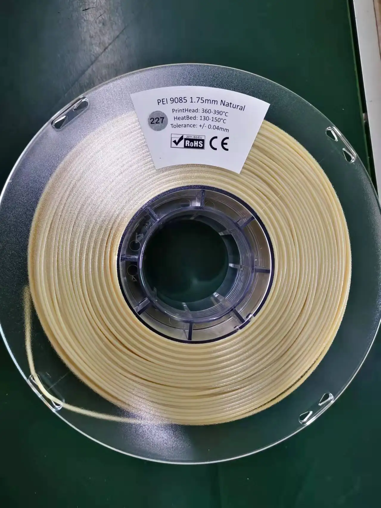 High quality PPS/PEI/PEEK 1.75mm 1KG/0.5KG strong material 3D Printer Filament