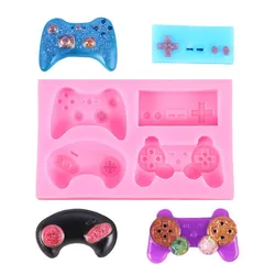 New Game Controller Gamepad Silicone Mould Video Game Controller Fondant Mold For Cupcakes Resin Clay Gumpaste