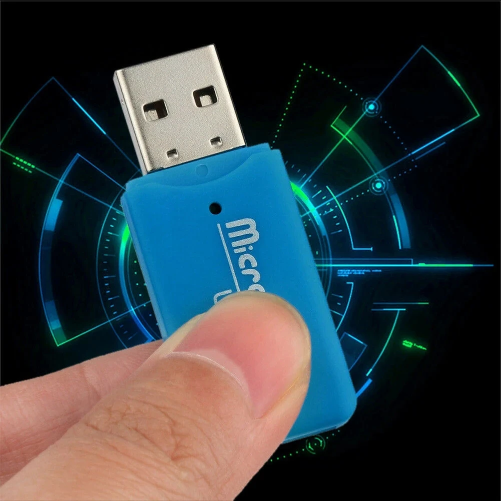 Высокая поддержка Qunity USB 2 0 считыватель карт памяти высокоскоростной адаптер Mi-cro