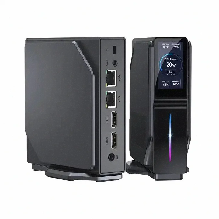 Intel I9 13900hk N-vidia Rtx3050 64gb Ddr4 2tb Nvme Wifi6 Mini Desktop Computer Gamer Gaming Pc With Colourful Ambiance Lighting