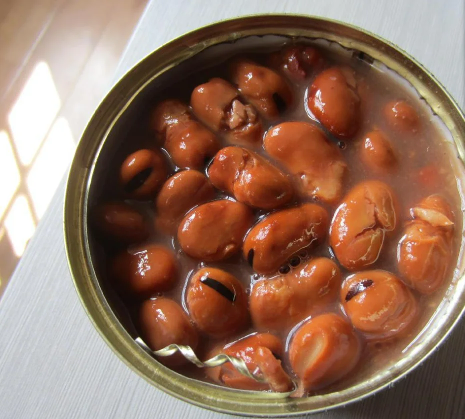 2023 New broad bean canned Chinese canned cheap delicious bean canned