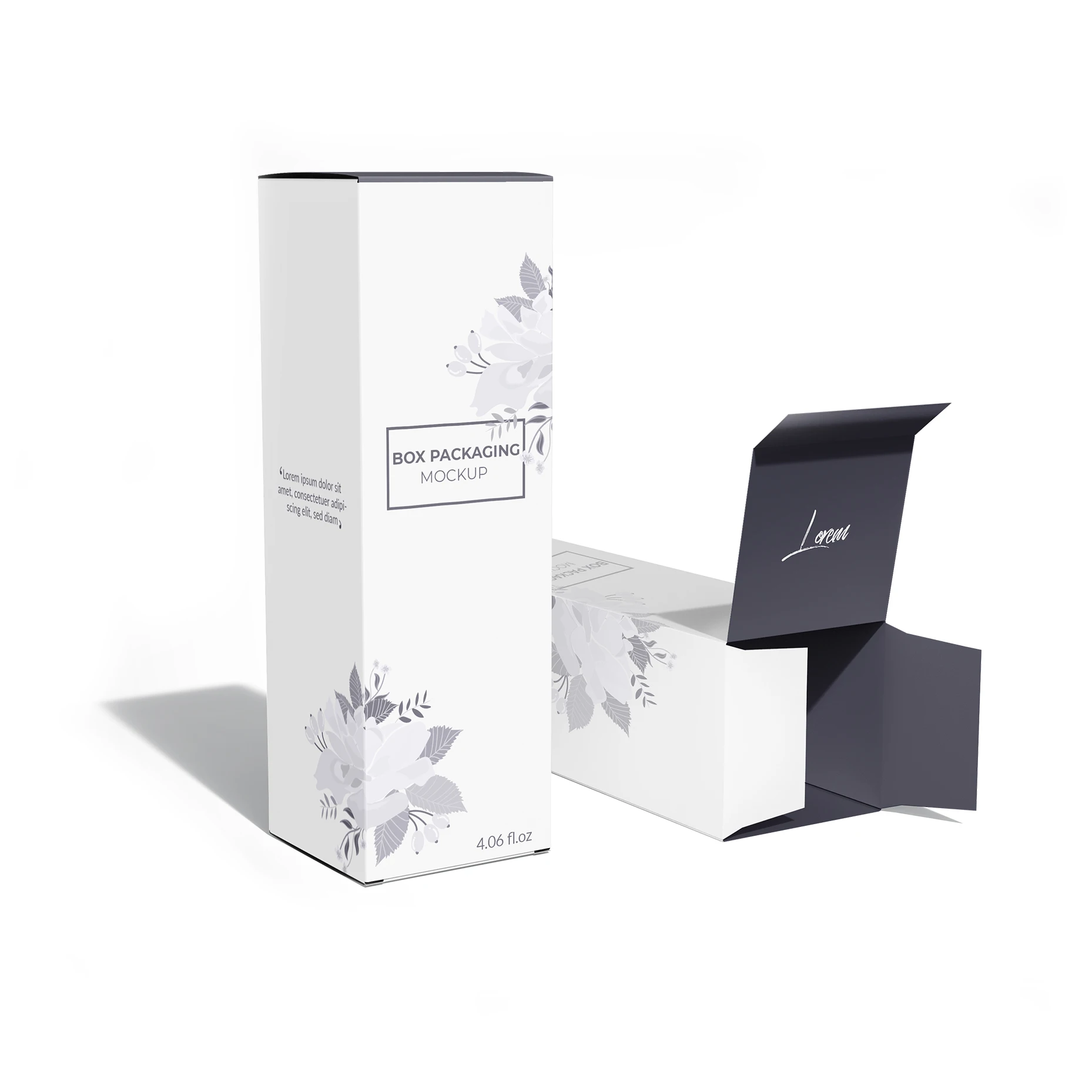 Mini Travel Storage Perfume Boxes Glass Small Perfume Sample Vials Bottle Tester Cosmetic Packaging Folders Boxes