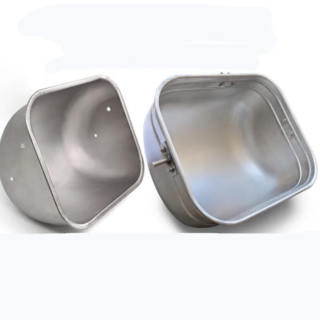 Pig farm equipment farrowing crate gestation pen steel feed trough for swine sow feeder