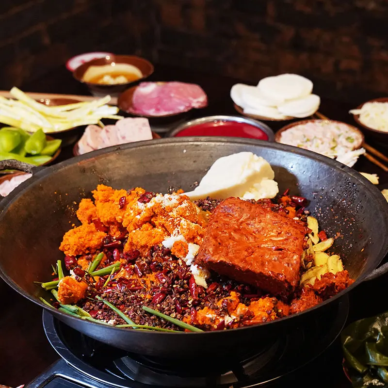 
 Китайская приправа для супермаркета Mala Hotpot  